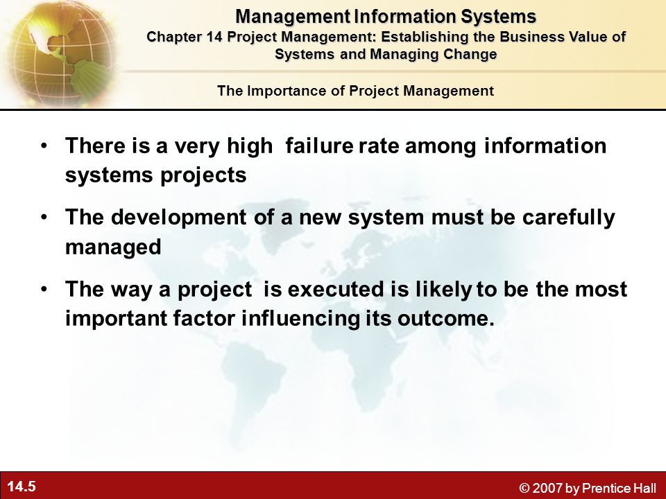Importance of the Management Information System